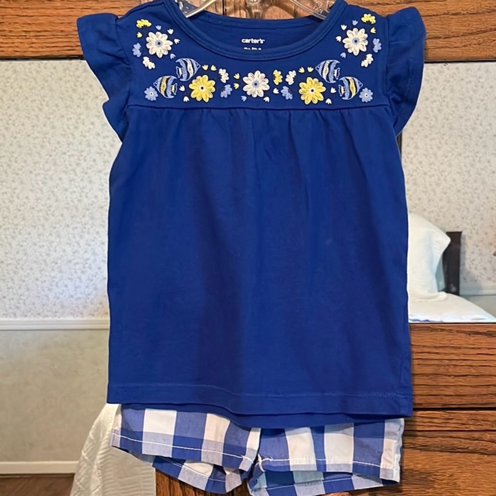 Carter’s 3T Top & Shorts